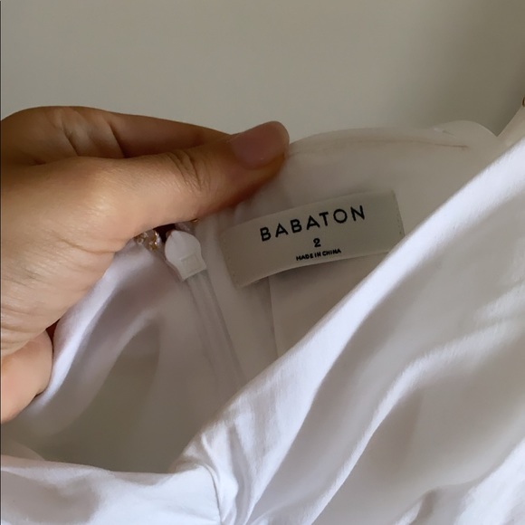 White Babaton Size 2 dress - Picture 3 of 3